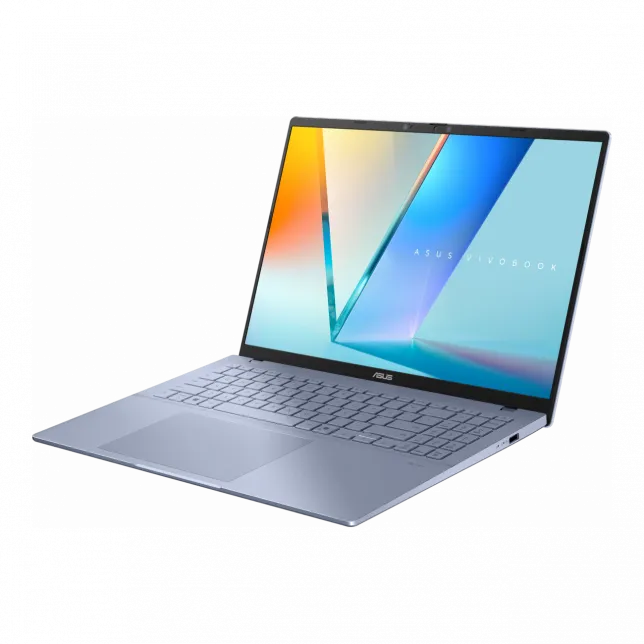 Ноутбук ASUS Vivobook S16 S3607NA-SH003W 16" WUXGA OLED, Qualcomm X2 Elite, 16GB, F512GB, UMA, Win11, Блакитний
