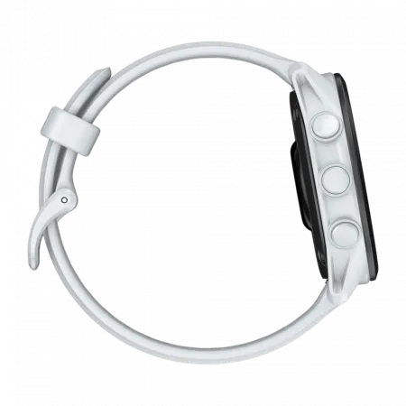 Смарт-годинник Garmin Forerunner 70 Whitestone з білим силіконовим ремінцем