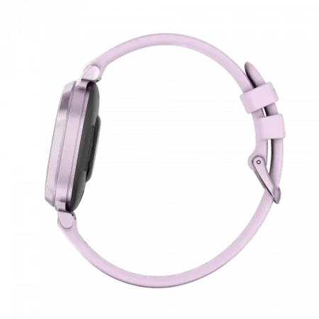 Смарт-годинник Garmin Lily 2 Sport Metallic Lilac з Lilac бузковим силіконовим ремінцем