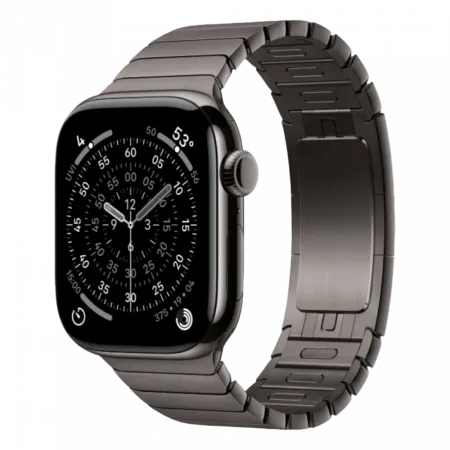 Apple Watch Series 11 GPS, 42mm Slate Titanium Case with Slate Link Bracelet