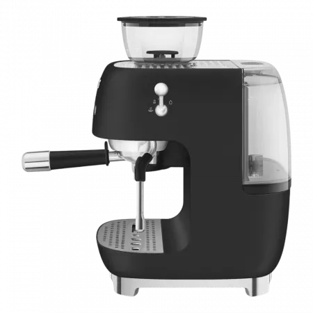 Кавомашина еспресо з кавомолкою Smeg (Matt Black)