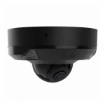 IP-Камера дротова Ajax DomeCam Mini HL black, 8мп, 2.8мм, гібридне підсвічування IR 15м, білий Led 15м, Poe, True WDR, IP 65, ІЧ 15м, аудіо, кут огляду 100° до 110°, міні купольна, чорна