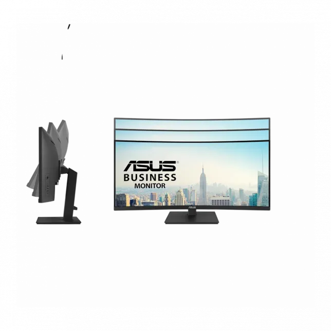 Монітор Asus 34" VA34VCPSR HDMI, DP, USB-C, 3xUSB, RJ-45, MM, VA, 3440x1440, 21:9, 100Hz, 4ms, CURVED, AdaptiveSync, HAS