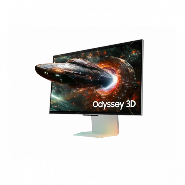 Монітор Samsung 27" Odyssey 3D G90XF HDMI, DP, USB, MM, IPS, 3840x2160, 165Hz, 1ms