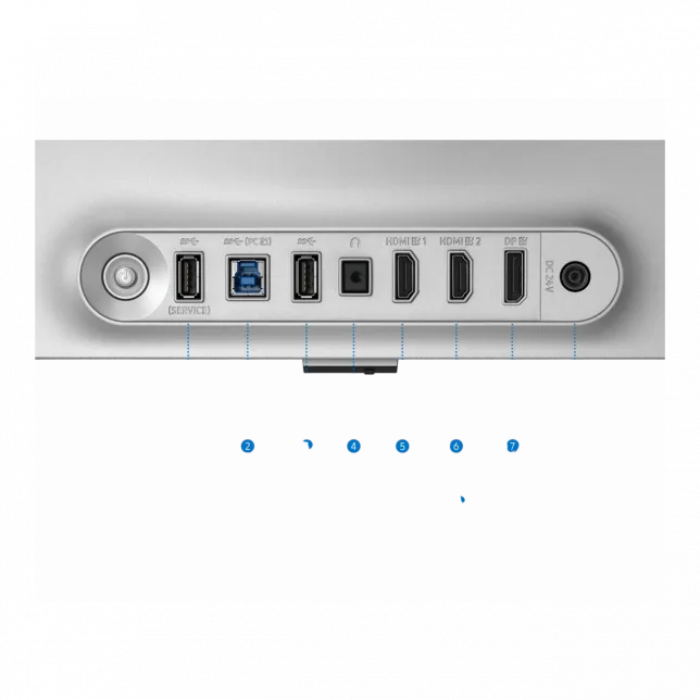 Монітор Samsung 32" Odyssey G81SF HDMI, DP, USB-C, Bluetooth, VA, 3840x2160, 240Hz, 0,03ms