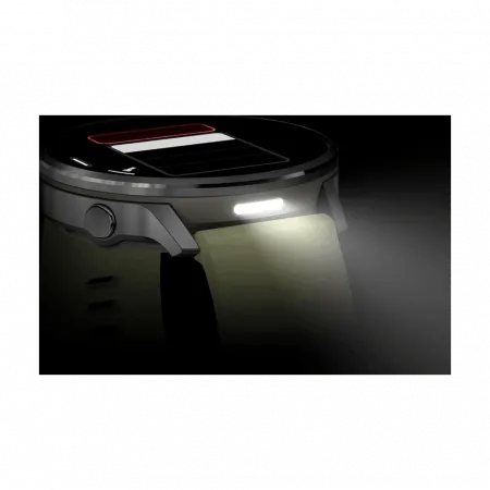 Смарт-годинник Garmin Venu 4 45 мм Silver з Citron світло-жовтим силіконовим ремінцем
