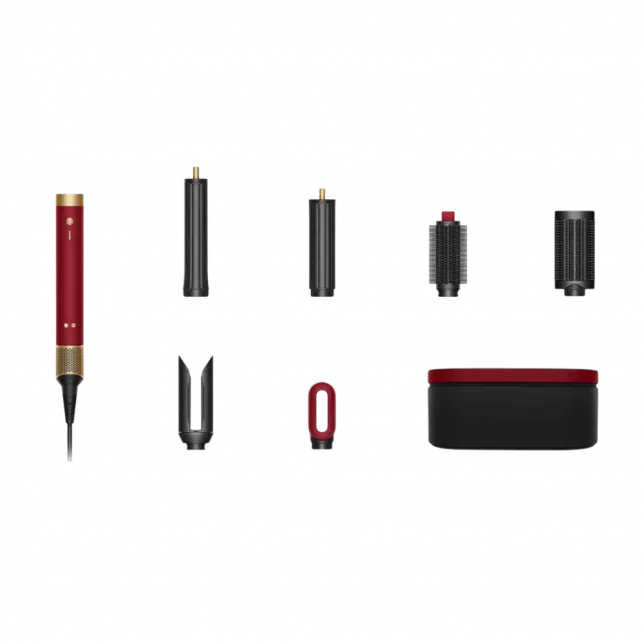 Стайлер для волосся Dyson Airwrap Coanda 2х Multi Styler & Dryer (Red Velvet/Gold)
