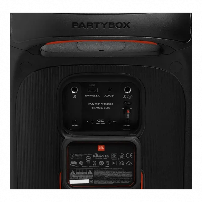 Акустика JBL PartyBox Stage 320 Black