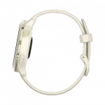 Смарт-годинник Garmin Vivoactive 6 Lunar Gold з Bone білим силіконовим ремінцем