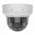 IP-камера дротова Ajax DomeCam HLVF 5 MP White, 2.8–12 мм, PoE, True WDR, IP65, ІЧ 40 м, LED 25 м, аудіо, кут огляду 32° до 100°, біла, 126285.214.WH1