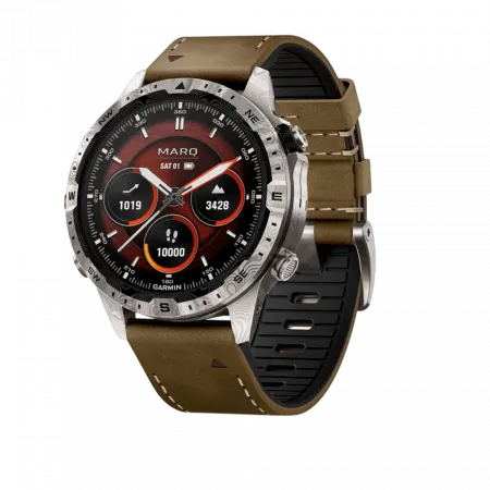 Смарт-годинник Garmin MARQ Adventurer (Gen 2) Damascus Steel Edition