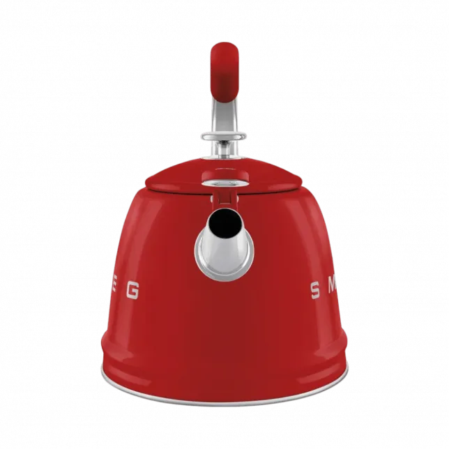 Чайник зі свистком Smeg (Red)