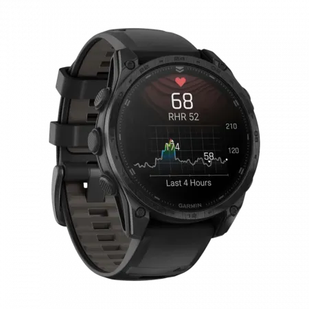 Смарт-годинник Garmin Tactix 8 47 мм AMOLED З балістичним калькулятором Applied Ballistics Ultralightght