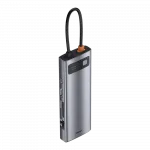 Перехідник Baseus HUB 9in1 Type-C Space Gray