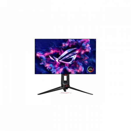 Монітор Asus 26.5" ROG Swift PG27AQDP 2xHDMI, DP, 2xUSB, OLED, 2560x1440, 480Hz, 0.03ms, DCI-P3 99%, G-SYNC, FreeSync, Pivot, HDR400