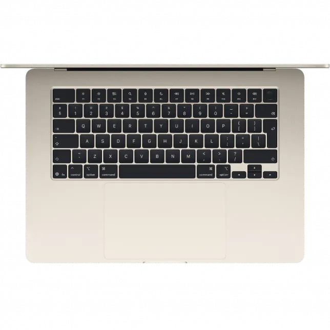 MacBook Air 15 Retina, Starlight, 1TB, 10 CPU / 10 GPU, 24GB RAM with Apple M4 (2025) (Z1DD000G0)