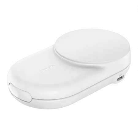 Зарядний пристрій бездротовий Belkin UltraCharge 2в1 Foldable Magnetic Charging 25W, White