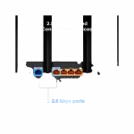 Маршрутизатор TP-LINK Archer BE400 BE6500, 3xGE LAN, 1x2.5GE LAN, 1x2.5GE WAN, 1xUSB3.0 MESH