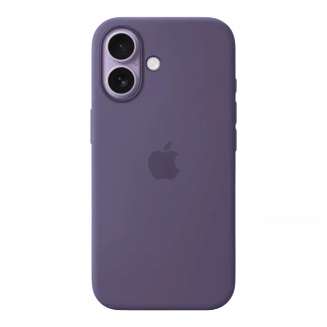 Чохол Apple Silicone Case with Magsafe для iPhone 17 (Purple Fog)