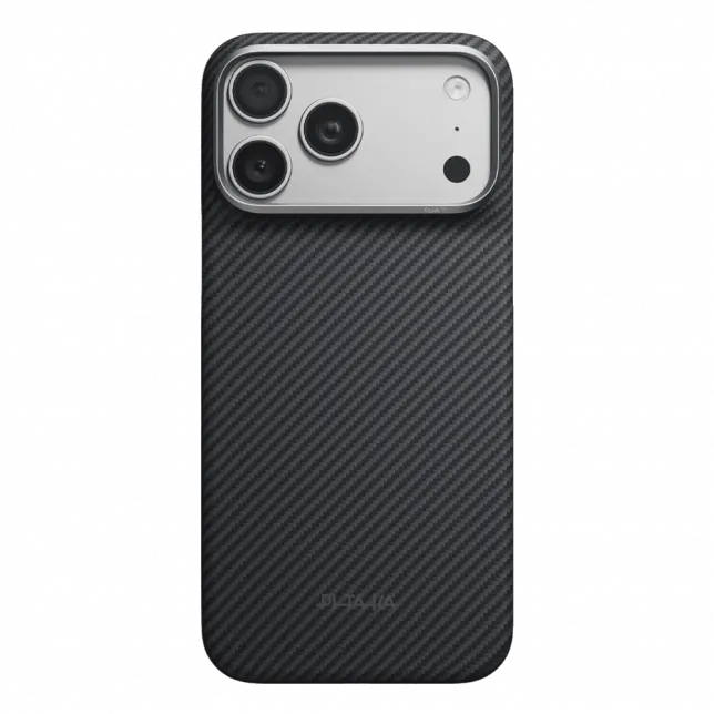 Чохол Pitaka Edge Ultra-Slim Twill Black/Grey для iPhone 18 Pro/17 Pro