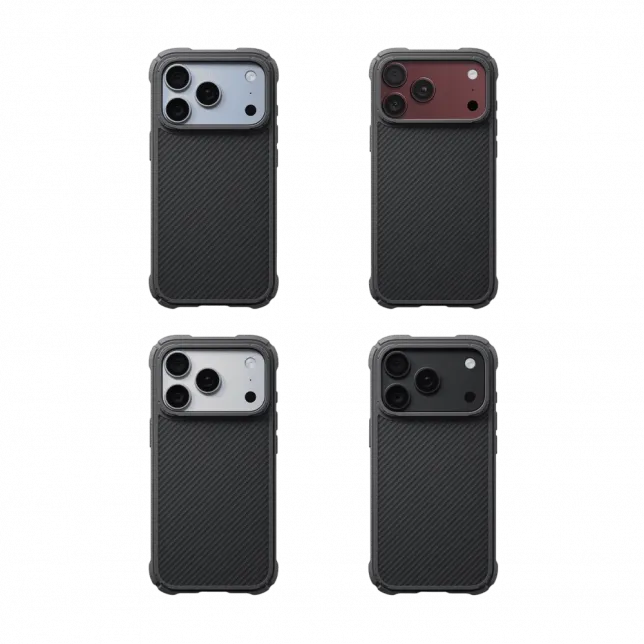 Чохол Pitaka Cairn Military Grade Protective для iPhone 18 Pro Max/17 Pro Max Twill Black/Grey