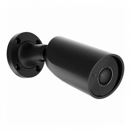IP-Камера дротова Ajax BulletCam, 8мп, 2.8мм, Poe, True WDR, IP 65, ІЧ 35м, аудіо, кут огляду 100° до 110°, вулична, чорна