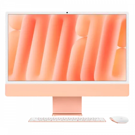 Apple iMac 24 with Retina 4.5K, Apple M4, 1TB, 10 CPU / 10 GPU, 32GB RAM, Orange (Z1EW000AM) 2024