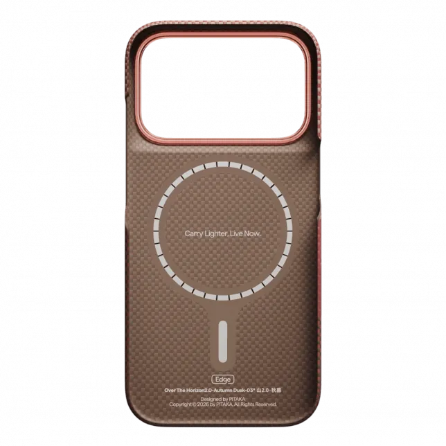 Чохол Pitaka Edge Ultra-Slim Autumn Dusk-03 для iPhone 18 Pro/17 Pro