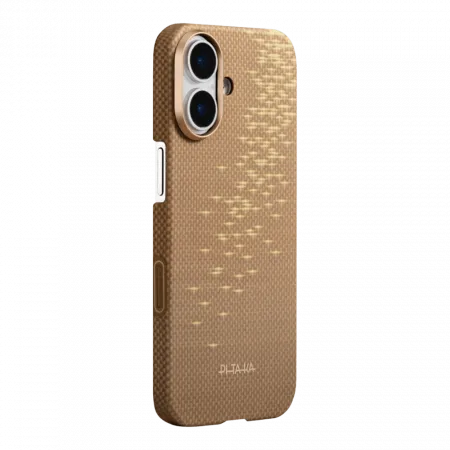 Чохол Pitaka Ultra-Slim для iPhone 17 Golden Glint