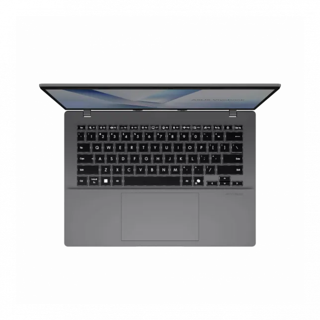 Ноутбук ASUS Vivobook 14 M1407KA-LY143 14" WUXGA IPS, AMD AI 5 330, 16GB, F512GB, UMA, NoOS, Сріблястий