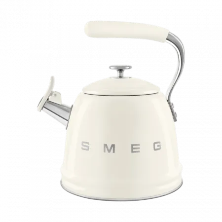 Чайник зі свистком Smeg (Cream)