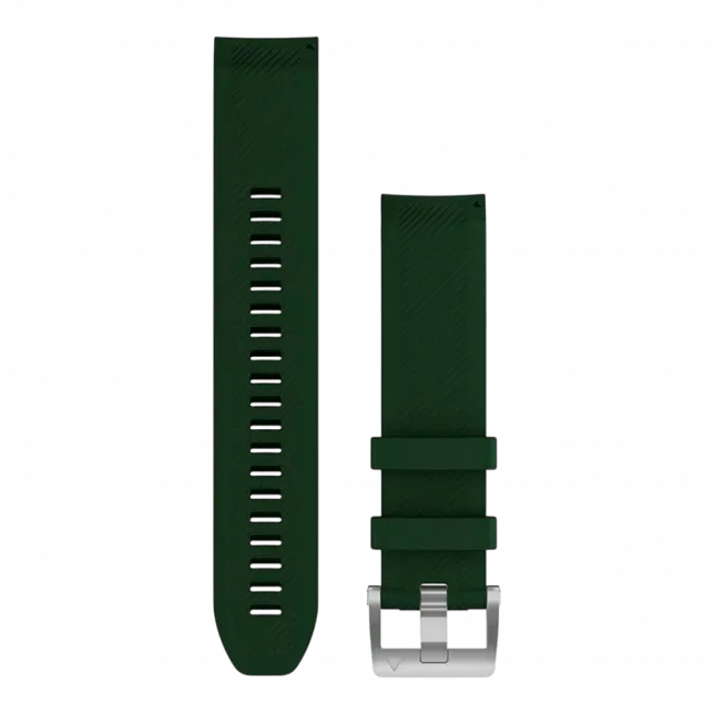 Ремінець Garmin QuickFit 22 мм, для MARQ Pine Green темно-зелений силіконовий