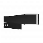 Ремінець Whoop LeatherLuxe Tapered Band для Whoop 5.0 Black with Titanium (L/XL)