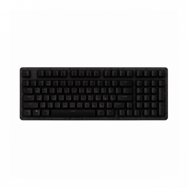 Клавіатура механічна HyperX Alloy Origins 2 1800 103key, Red, USB-A, Hot-Swap, EN/UA, RGB, чорний