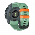 Смарт-годинник Garmin Instinct 3 45 мм, AMOLED Neotropic зелений з Neotropic зеленим силіконовим ремінцем
