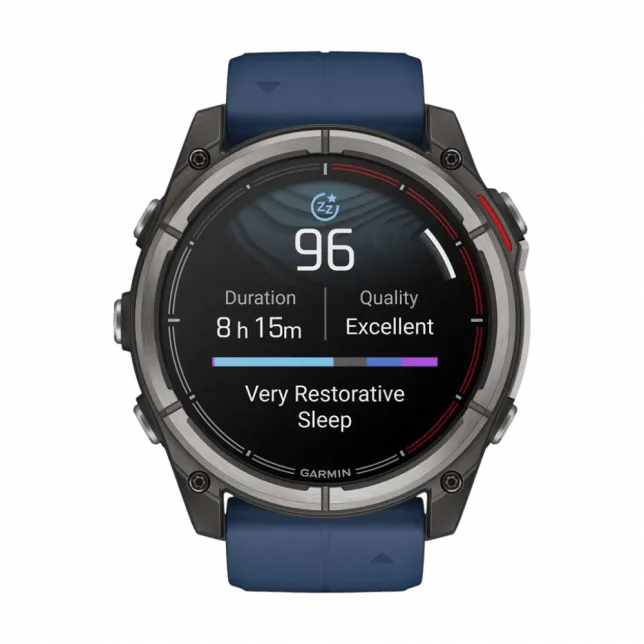 Смарт-годинник Garmin Quatix 8 51мм AMOLED Морський GPS смартгодинник з AMOLED екраном