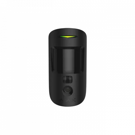 Датчик руху з покращеною фотофіксацією Ajax HDR MotionCam, Jeweller, бездротовий, чорний
