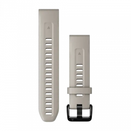 Ремінець QuickFit 20 мм, Light Sand, бежевий силіконовий