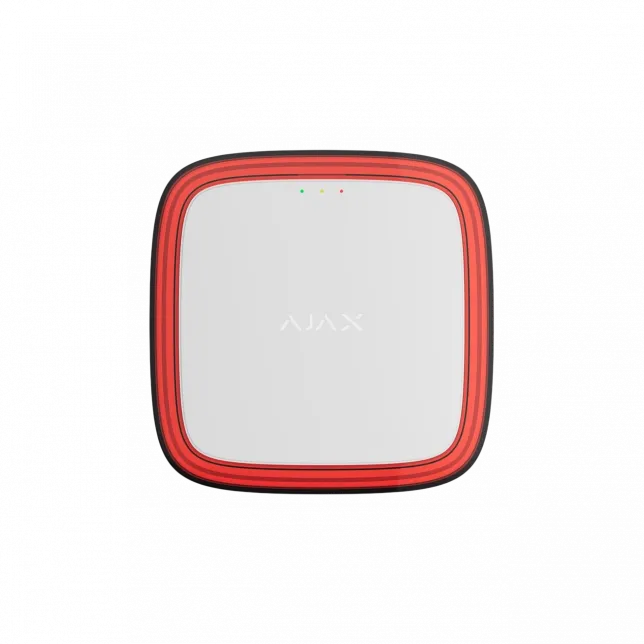 Датчик пожежний світловий Ajax EN54 FireProtect VAD white, Jeweller, EN54, бездротовий, білий