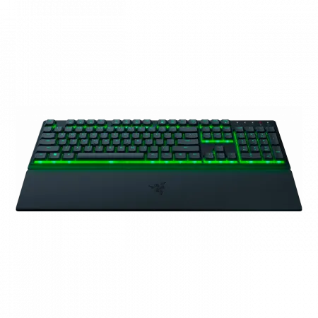 Клавіатура мембранна Razer Ornata V3 X 104key, USB-A, EN/UK, RGB, чорний