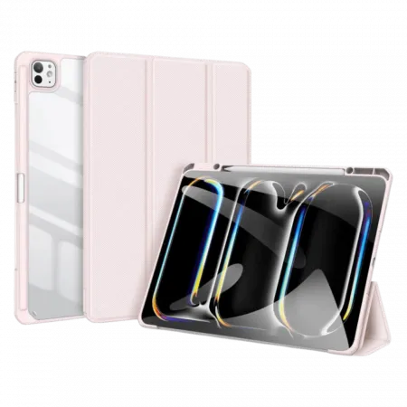 Чохол Dux Ducis для iPad Air 13 2024/2025/ Pro 12.9 2018-2022 Toby Pink