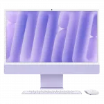 Apple iMac 24 with Retina 4.5K, Apple M4, 256GB, 8 CPU / 8 GPU, 16GB RAM, Purple (MWUH3) (2024)
