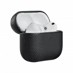 Магнітний чохол Pitaka Aramid Fiber Magnetic Case Sunset для AirPods Pro 3 Plain Black/Grey