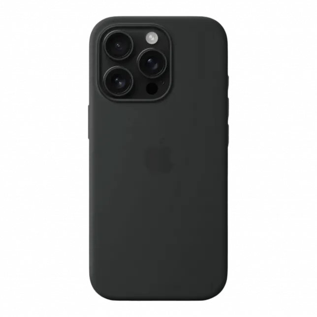 Чохол Apple Silicone Case with Magsafe для iPhone 16 Pro Max (Black)