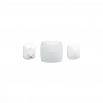 Інтелектуальна охоронна централь Ajax Hub 2 Plus, gsm, ethernet, wi-fi, jeweller, бездротова, білий