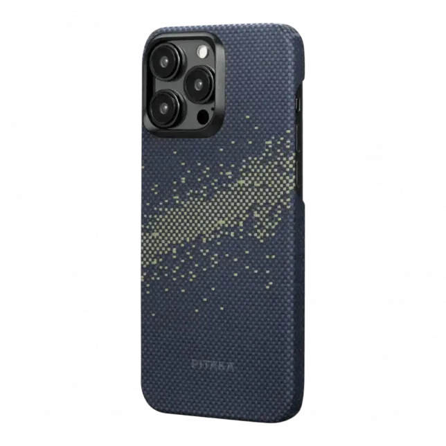 Чохол Pitaka MagEZ Case 4 StarPeak for iPhone 15 Pro Milky Way Galaxy