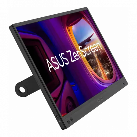 Монітор портативний Asus 15.6" ZenScreen MB166CR USB-C, IPS, Case