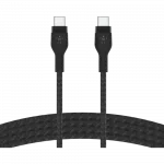 Кабель Belkin BRAIDED SILICONE USB-С-USB-С PVC 1m Black