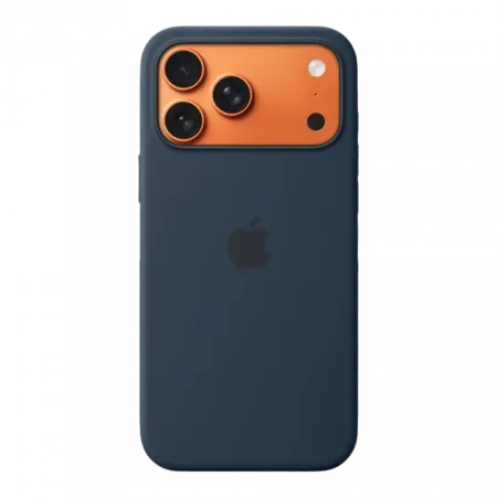 Чохол Apple Silicone Case with Magsafe для iPhone 17 Pro Max (Midnight)