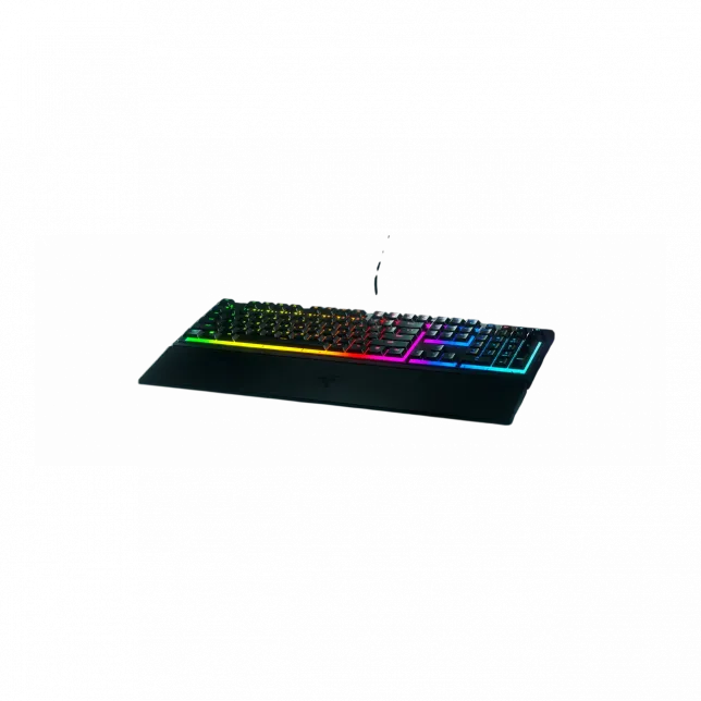 Клавіатура механічна Razer Ornata V3 104key, Mecha-Membrane Switch, USB-A, EN/UK, RGB, чорний